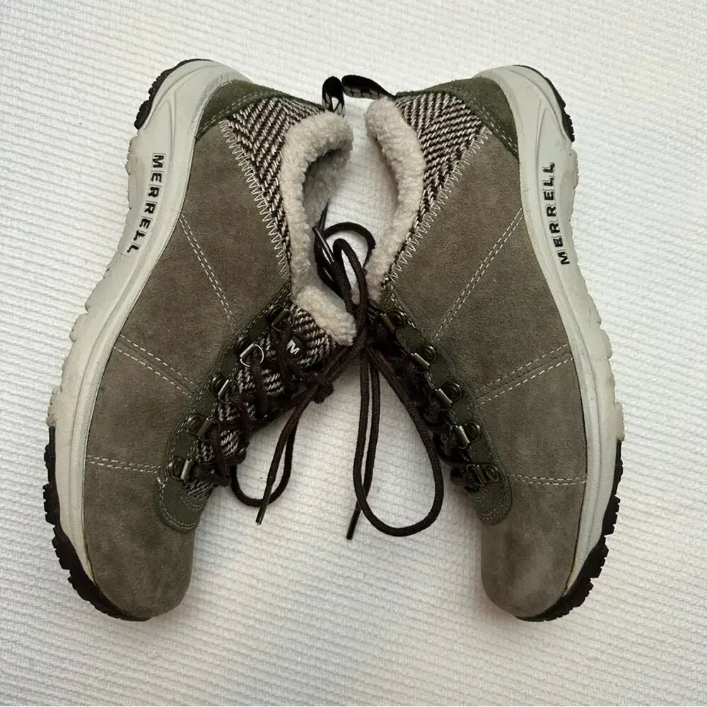 Merrell Kamori Chill Leather and Wool Performance Shoes